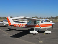 N6389G @ KTLR - Wasco, CA-based 1970 Cessna 150K visiting @ Tulare, CA - by Steve Nation