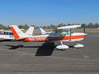N6389G @ KTLR - Wasco, CA-based 1970 Cessna 150K visiting @ Tulare, CA - by Steve Nation