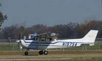 N19754 @ KTLR - Definitely not a 1941 Cessna 172L (!) but a 172L nonetheless touching down @ Tulare, CA - by Steve Nation