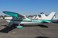 N3068F @ KTLR - Reedley, CA based 1966 Cessna 182J with STOL wingtip mods photographed @ Tulare, CA