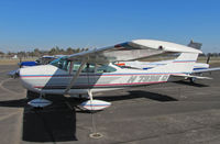 N7335Q @ KTLR - Marysville, CA-based 1972 Cessna 182P (note presentation of registration: N 7335 Q) photographed @ Tulare, CA