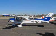 N2118J @ KTLR - Lamb Chops Inc (Bakersfield, CA) 2004 Cessna T182T photographed @ Tulare, CA - by Steve Nation