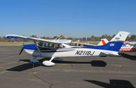N2118J @ KTLR - Lamb Chops Inc (Bakersfield, CA) 2004 Cessna T182T photographed @ Tulare, CA