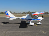N72CT @ KTLR - Locally-based 2006 Flight Design CTSW now sporting Light Sport titles under cabin window @ Tulare, CA