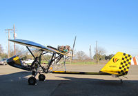 N516KC @ DWA - 2010 McCarty RANS S-18 homebuilt in late afternoon  shadows@ Yolo County Airport, CA