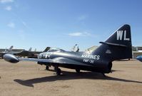 125183 - Grumman F9F-5 Panther at the Pima Air & Space Museum, Tucson AZ - by Ingo Warnecke