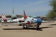 141121 - Grumman TAF-9J (F9F-8B) Cougar at the Pima Air & Space Museum, Tucson AZ - by Ingo Warnecke