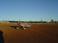 VH-LUX - LUX at Kingfisher Camp (KFC) Bowthorn Station Gulf Country Queensland - by Elise Thorn