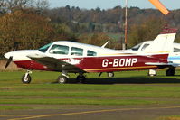 G-BOMP @ EGLG - 1977 Piper PA-28-181 Cherokee Archer II, c/n: 28-7790249 - by Terry Fletcher