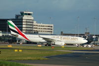 A6-EKS @ EGCC - Emirates Airbus A330 A-EKS Manchester Airport - by David Burrell