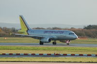 D-AGWK @ EGCC - Germanwings Airbus A319 landed Manchester Airport. - by David Burrell