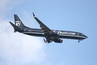 N548AS @ MCO - Alaska reverse scheme