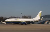 N733MA @ KRFD - Boeing 737-800 - by Mark Pasqualino