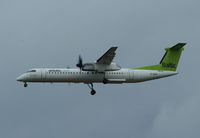 YL-BAF @ LOWW - Air Baltic DHC-8