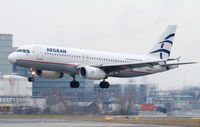 SX-DVY @ LOWW - Aegean Airbus A320