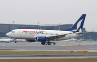 TC-JKH @ LOWW - Anadolu Jet Boeing 737