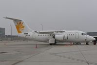 SE-DJP @ LOWW - Malmoe Aviation Avro 70