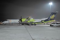 HB-JIK @ LOWW - Skyworks Dash 8-400