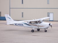 N2460A @ KENW - Returning to the flight school after my first solo flight. - by squadgoon
