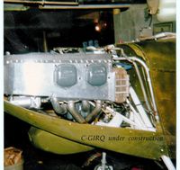 C-GIRQ - Close up of LHS engine area - by Victor J Thompson
