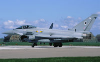 ZJ923 @ EGXC - no 11 sqn, RAF, Typhhon FGR.4 ZJ-923/DM entering the runway of RAF Conigsby. - by Nicpix Aviation Press  Erik op den Dries