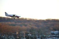 N1292J @ 39N - Landing at Princeton Airport December 18 2011 - by Michael Vercelletto