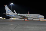 YR-BGG @ LOWW - Tarom Boeing 737-700