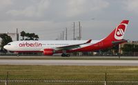 D-ALPA @ MIA - Air Berlin was one of the very few non cargo planes to depart on Runway 9 that day - by Florida Metal