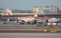 EC-IDF @ MIA - I seem to always miss the Iberia A343 in air - this time because I was driving to 94th Aero to get the LH A380 as this guy lands next to me. The last two times I was in the wrong place at the wrong time too. - by Florida Metal