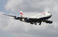 G-CIVD @ MIA - British 747 landing on 9 by El Dorado - by Florida Metal