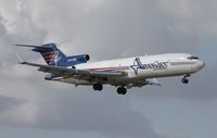 N395AJ @ MIA - The only 727 I seen operate the 3 days I was at MIA.  There was a Fed Ex 727 parked on the north ramp, while I was there but that was it otherwise