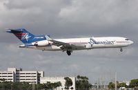 N395AJ @ MIA - This Amerijet 727 did a lower than normal approach as you can see the Milam Dairy Rd. Extension in the background taken from El Dorado