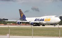 N429MC @ MIA - After waiting for an ATR to land, the Atlas 747 was cleared to depart Runway 9