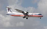N451AT @ MIA - Eagle ATR-72 landing by El Dorado - by Florida Metal