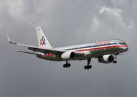 N646AA @ MIA - American 757 landing Runway 9 - by Florida Metal