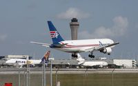 N743AX @ MIA - Amerijet 767 passing landing runway 9 - by Florida Metal
