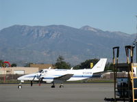 N134PM @ OXR - 1968 Beech 99 AIRLINER, 2 UACL PT6A Turboprops 578 shp each. To accommodate wide cg range-entire horizontal stabilizer is electrically trimmed by pilot, also redundant standby 1/3rd speed electrical trim, with conventional elevators for pitch. - by Doug Robertson