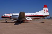 C-GKFO @ KAUS - Conair CV580 Fire Tanker - by Fernandez Imaging
