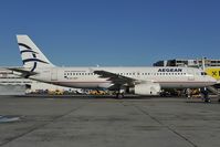 SX-DVT @ LOWW - Aegean Airlines Airbus A320