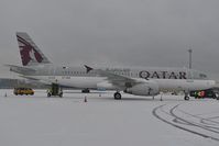 A7-AHO @ LOWW - Qatar Airways Airbus A320