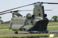 ZA709 @ CAX - Chinook HC.2, callsign Lifter 2, of 27 Squadron visiting Carlisle in February 2003. - by Peter Nicholson