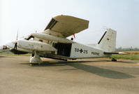 59 25 @ EGVA - Dornier Skyservant, callsign German Navy 4888, of MFG-5 on display at the 1994 Intnl Air Tattoo at RAF Fairford. - by Peter Nicholson