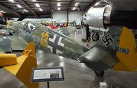 611943 - Messerschmitt Bf 109G-10 at the Planes of Fame Air Museum, Valle AZ - by Ingo Warnecke