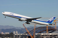 JA777A @ LAX - All Nippon Airways JA777A (FLT ANA5) climbing out from RWY 25R en route to Tokyo Narita Int'l (RJAA/NRT).