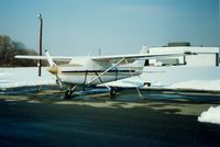 N5371S @ POU - 1980 Cessna 182 RG N5371S at Dutchess County Airport, Poughkeepsie, NY - circa 1980's - by scotch-canadian
