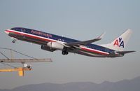 N877NN @ KLAX - A shiny AA 738 takes off from LAX - by Jonathan Ma