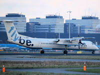 G-JEDR @ EHAM - Landing on runway 06 of Amsterdam Airport - by Willem Goebel