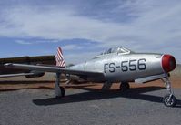 45-59556 - Republic F-84B Thunderjet at the Planes of Fame Air Museum, Valle AZ - by Ingo Warnecke