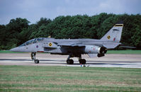 XX139 @ EGYC - The Saints'  Jaguar T.4 XX139/PT on the runway of RAF Coltishall. - by Nicpix Aviation Press  Erik op den Dries