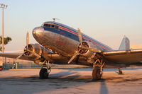 N15MA @ FLL - DC3 parked at FLL - by Rebecca Lewis